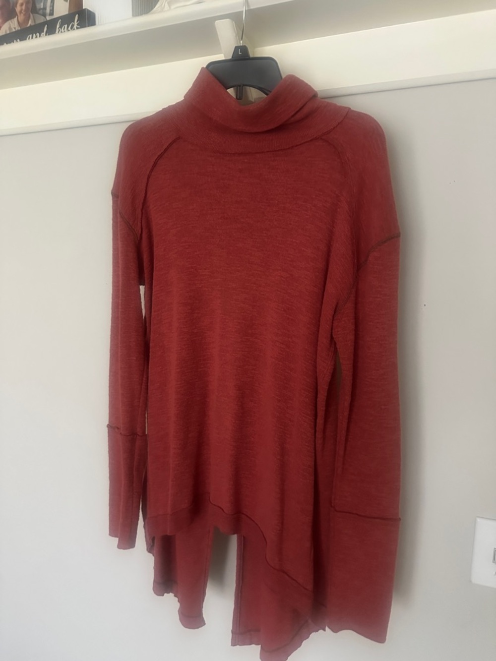 Free people Rust Turtleneck